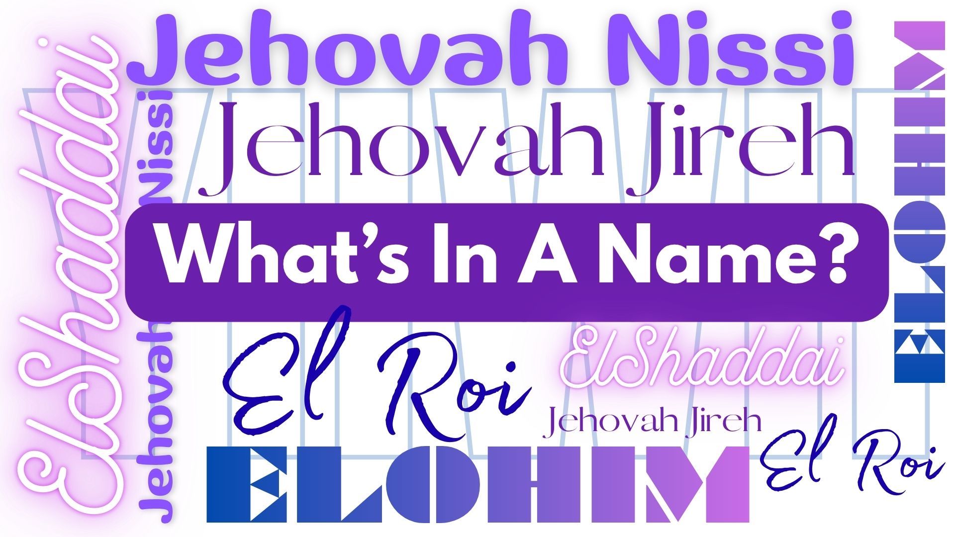 WHAT’S IN A NAME?